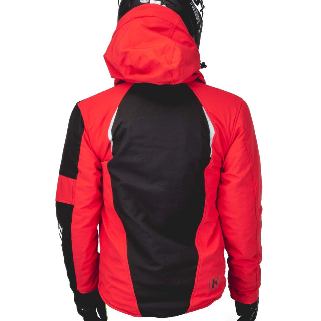 Куртка для снегохода KLIM KOMPOUND №1 black-red (текстиль) (L)